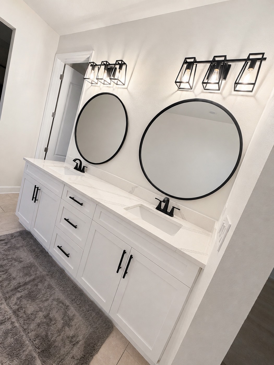 Master bathroom after remodel